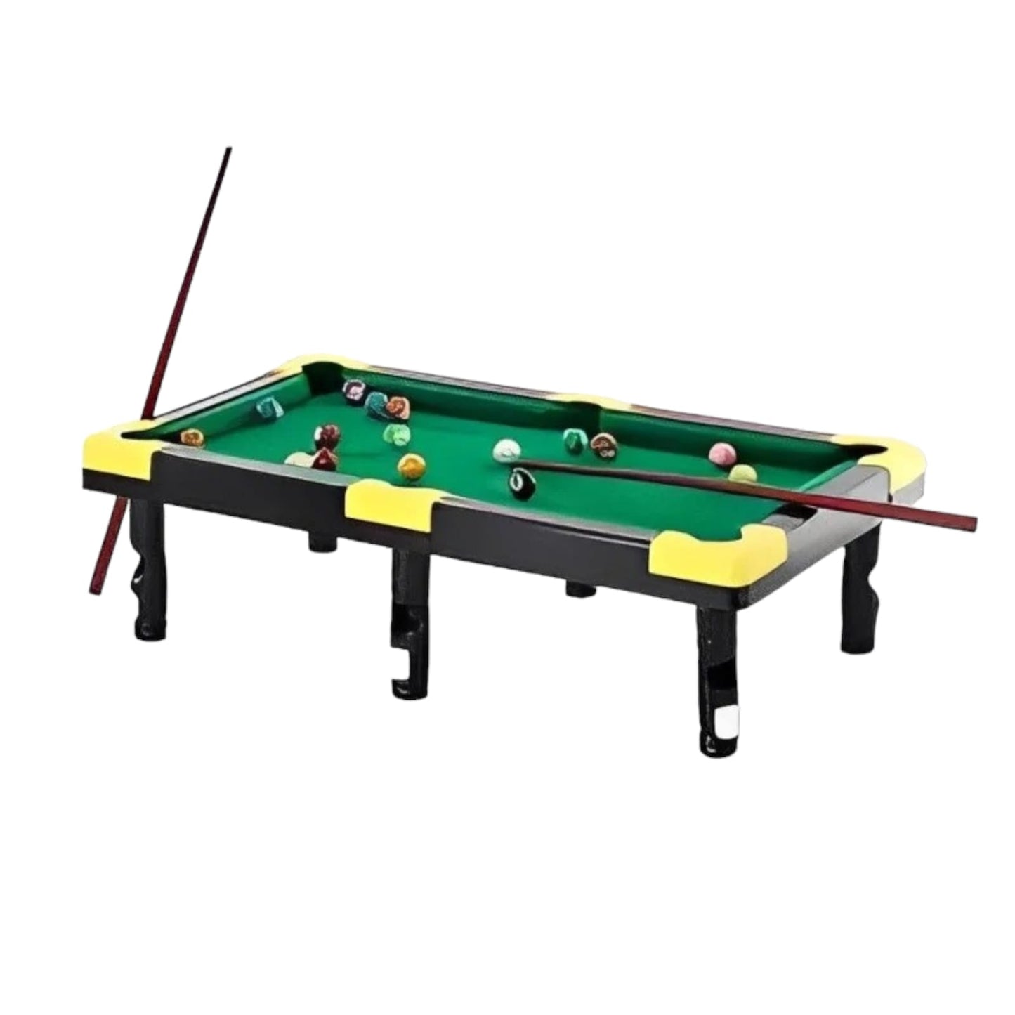 Kids Fun Mini 8 Ball Pool Table Top Snooker Game Set Indoor, Family, Party