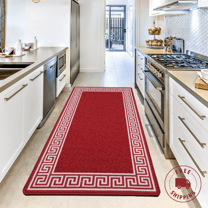 Greekey Hallway Runner Rugs Living Room Carpet Bedroom Carpet Kitchen Floor Mat