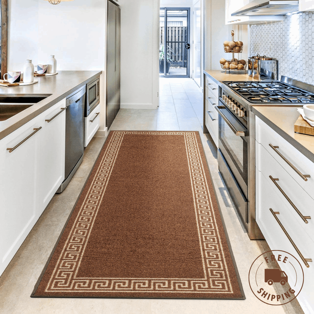 Greekey Hallway Runner Rugs Living Room Carpet Bedroom Carpet Kitchen Floor Mat