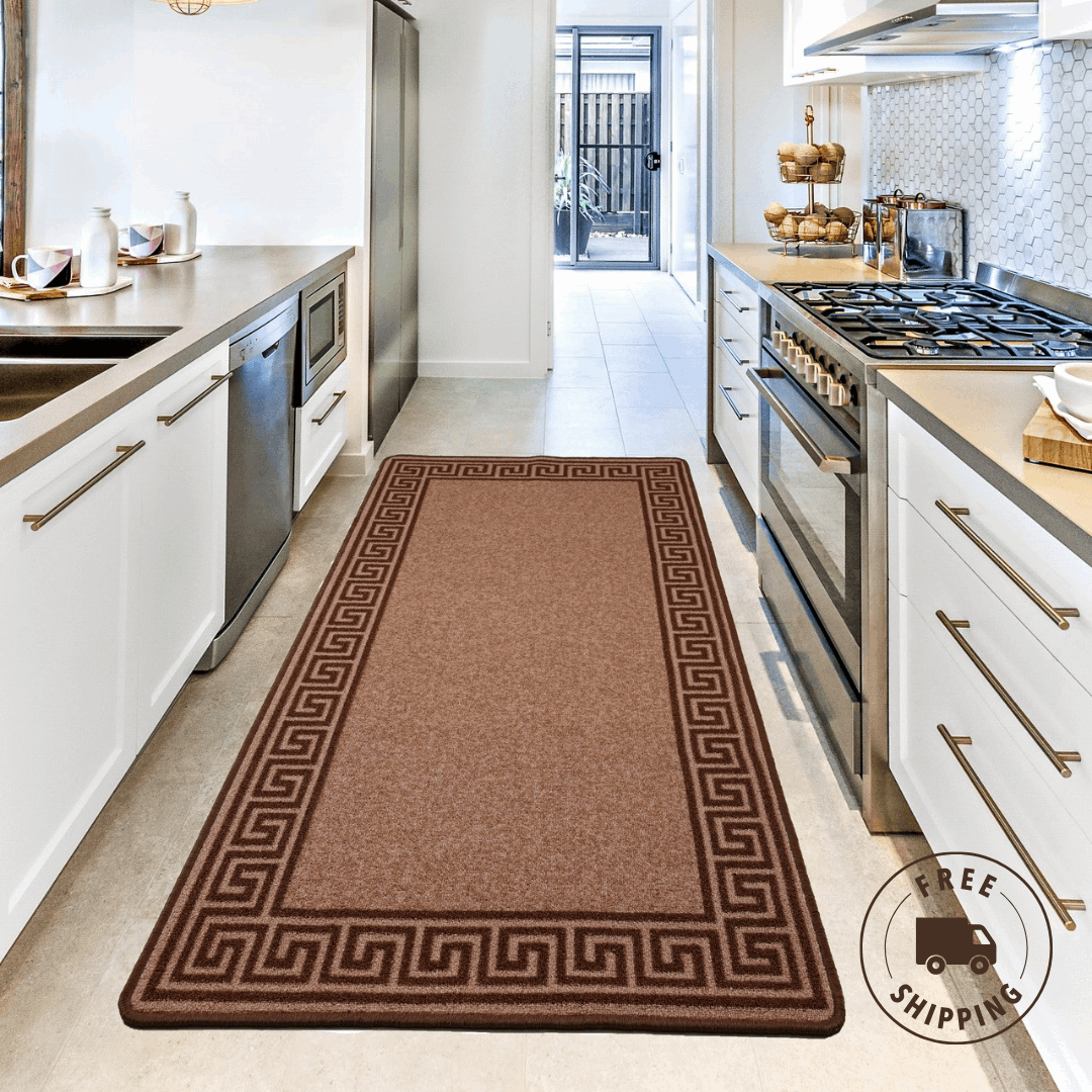 Greekey Hallway Runner Rugs Living Room Carpet Bedroom Carpet Kitchen Floor Mat