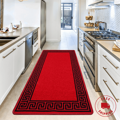 Greekey Hallway Runner Rugs Living Room Carpet Bedroom Carpet Kitchen Floor Mat