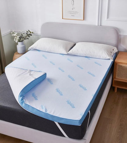 5 Zone Hotel Quality 5cm Thick Mattress Topper Soft Comfortable Bed Enhancer