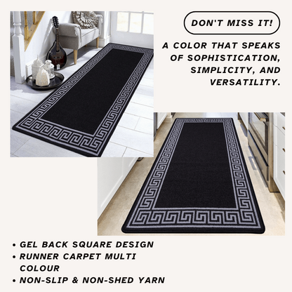 Greekey Hallway Runner Rugs Living Room Carpet Bedroom Carpet Kitchen Floor Mat