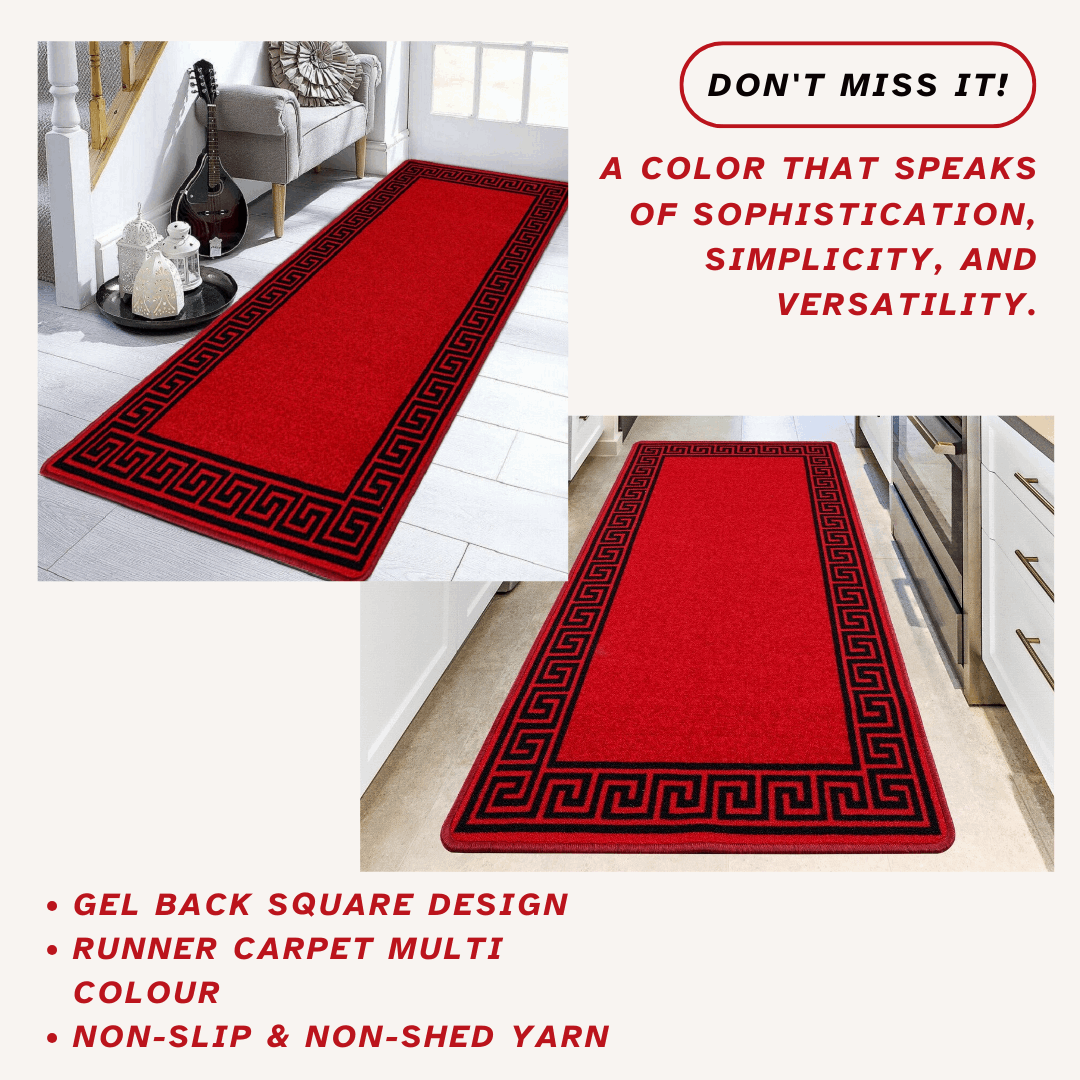 Greekey Hallway Runner Rugs Living Room Carpet Bedroom Carpet Kitchen Floor Mat