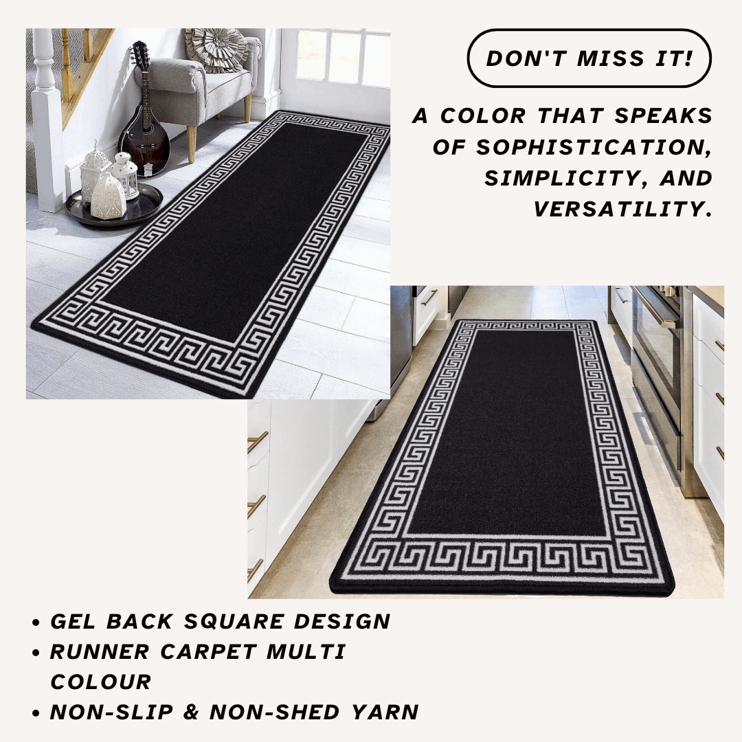 Greekey Hallway Runner Rugs Living Room Carpet Bedroom Carpet Kitchen Floor Mat