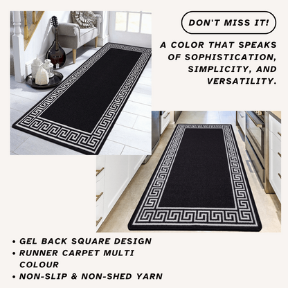 Greekey Hallway Runner Rugs Living Room Carpet Bedroom Carpet Kitchen Floor Mat