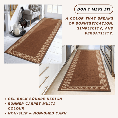 Greekey Hallway Runner Rugs Living Room Carpet Bedroom Carpet Kitchen Floor Mat