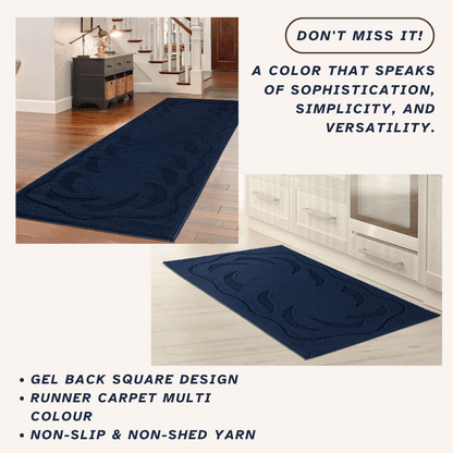 Long Hallway Kitchen Runner Door Mats Bedroom Rugs Carpet Floor Mat UK Non-Slip