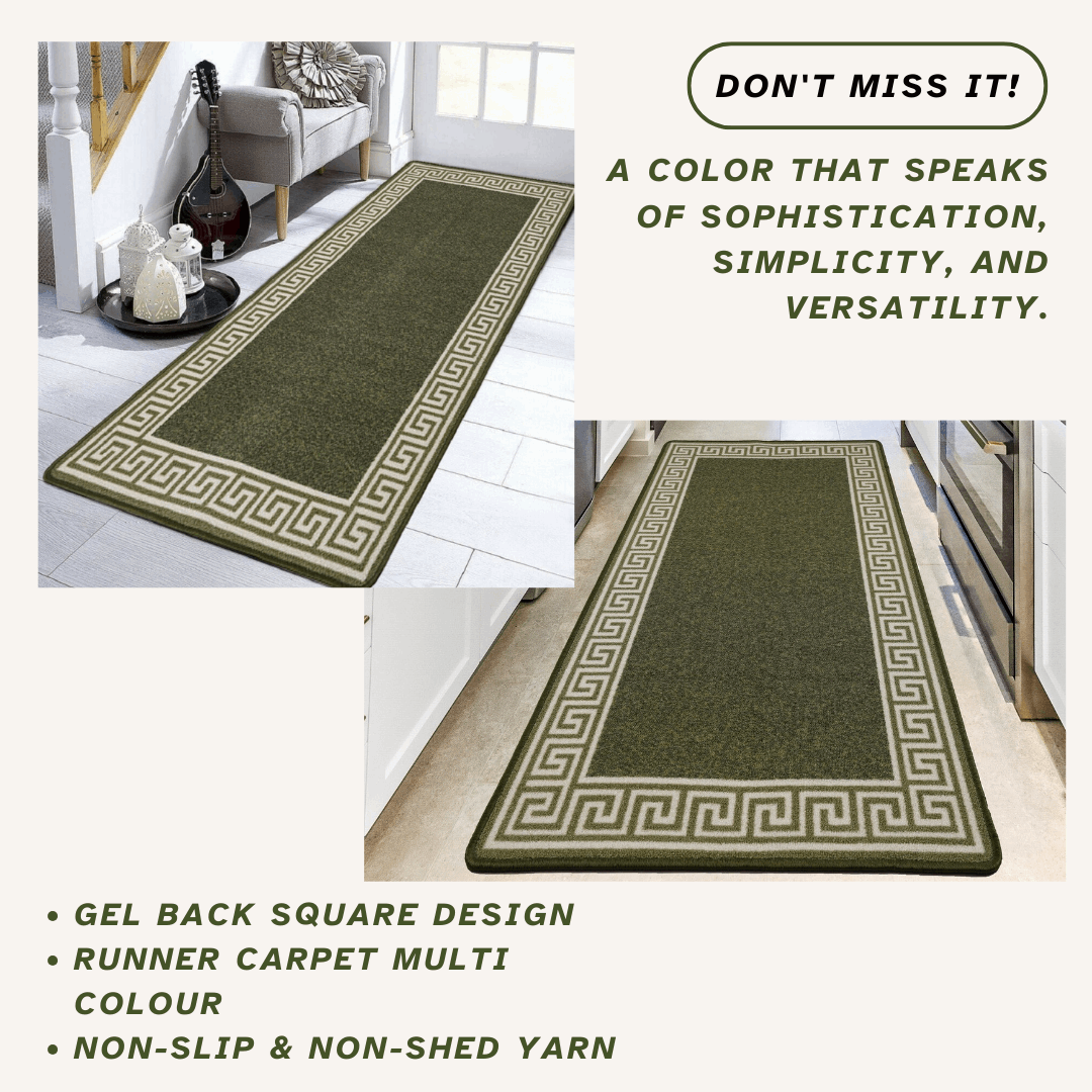 Greekey Hallway Runner Rugs Living Room Carpet Bedroom Carpet Kitchen Floor Mat