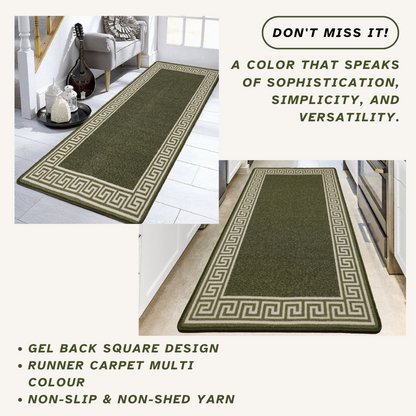 Greekey Hallway Runner Rugs Living Room Carpet Bedroom Carpet Kitchen Floor Mat