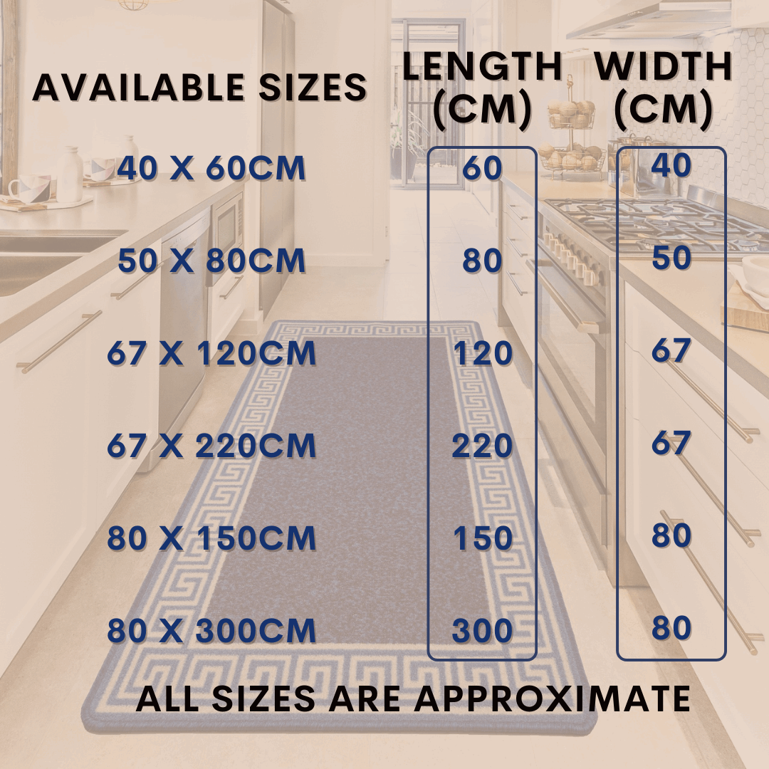 Greekey Hallway Runner Rugs Living Room Carpet Bedroom Carpet Kitchen Floor Mat