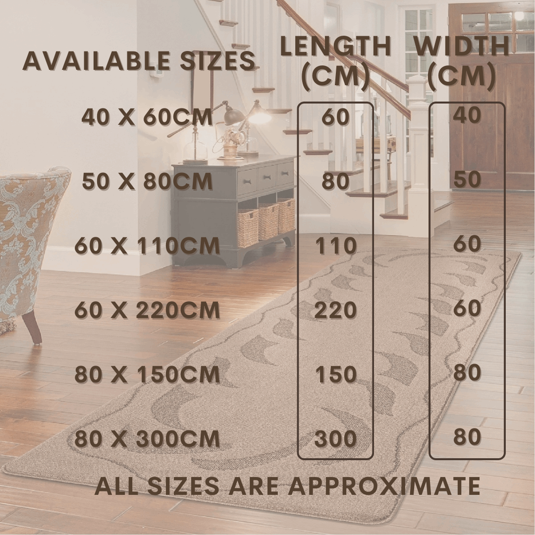 Long Hallway Kitchen Runner Door Mats Bedroom Rugs Carpet Floor Mat UK Non-Slip