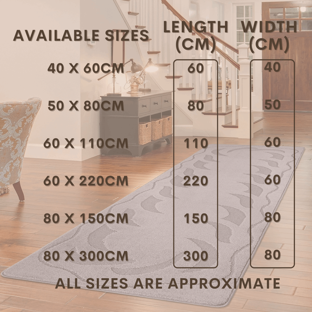 Long Hallway Kitchen Runner Door Mats Bedroom Rugs Carpet Floor Mat UK Non-Slip