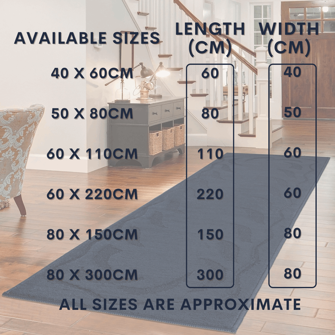 Long Hallway Kitchen Runner Door Mats Bedroom Rugs Carpet Floor Mat UK Non-Slip