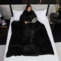 Wearable Lounge Blanket Soft Sherpa Fleece Snuggly & Warm Comfortable Sofa Throw