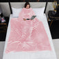 Wearable Lounge Blanket Soft Sherpa Fleece Snuggly & Warm Comfortable Sofa Throw