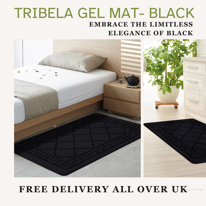 Non-Slip Geometric Gel Mat Greek Style Hallway Rug Runner Kitchen Floor Mat Size