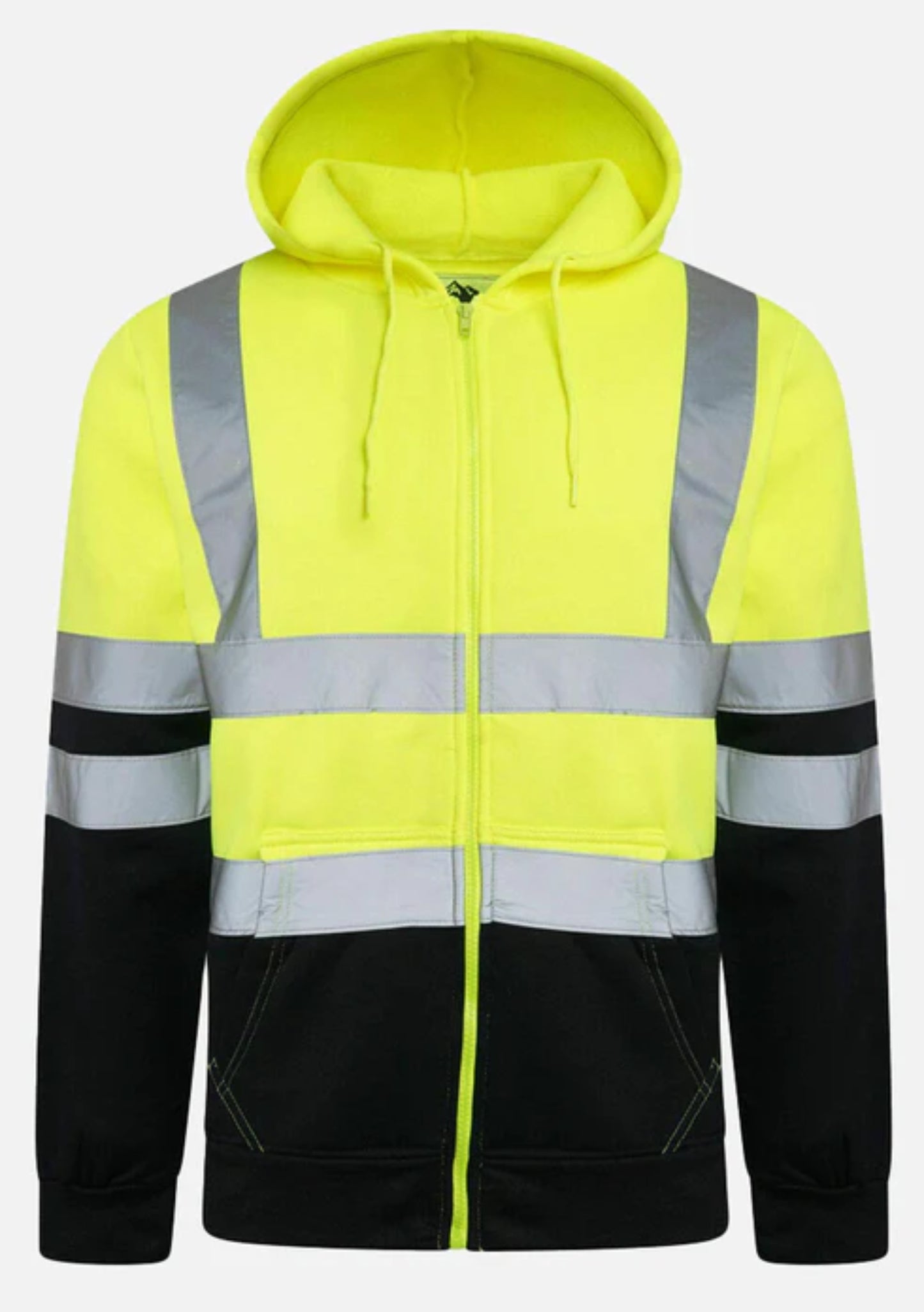 Hi Visibility PPE Reflective Hoodies Work Wear Safety Hooded Sweatshirt