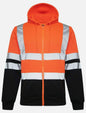 Hi Visibility PPE Reflective Hoodies Work Wear Safety Hooded Sweatshirt