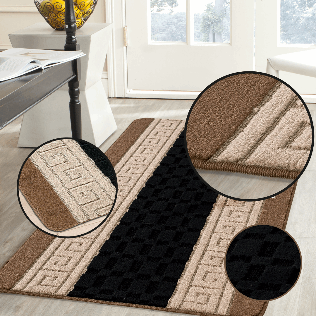 Door mat Mat Rug Non-Slip Gel Back for Kitchen Washable Runner Rugs for Hallways