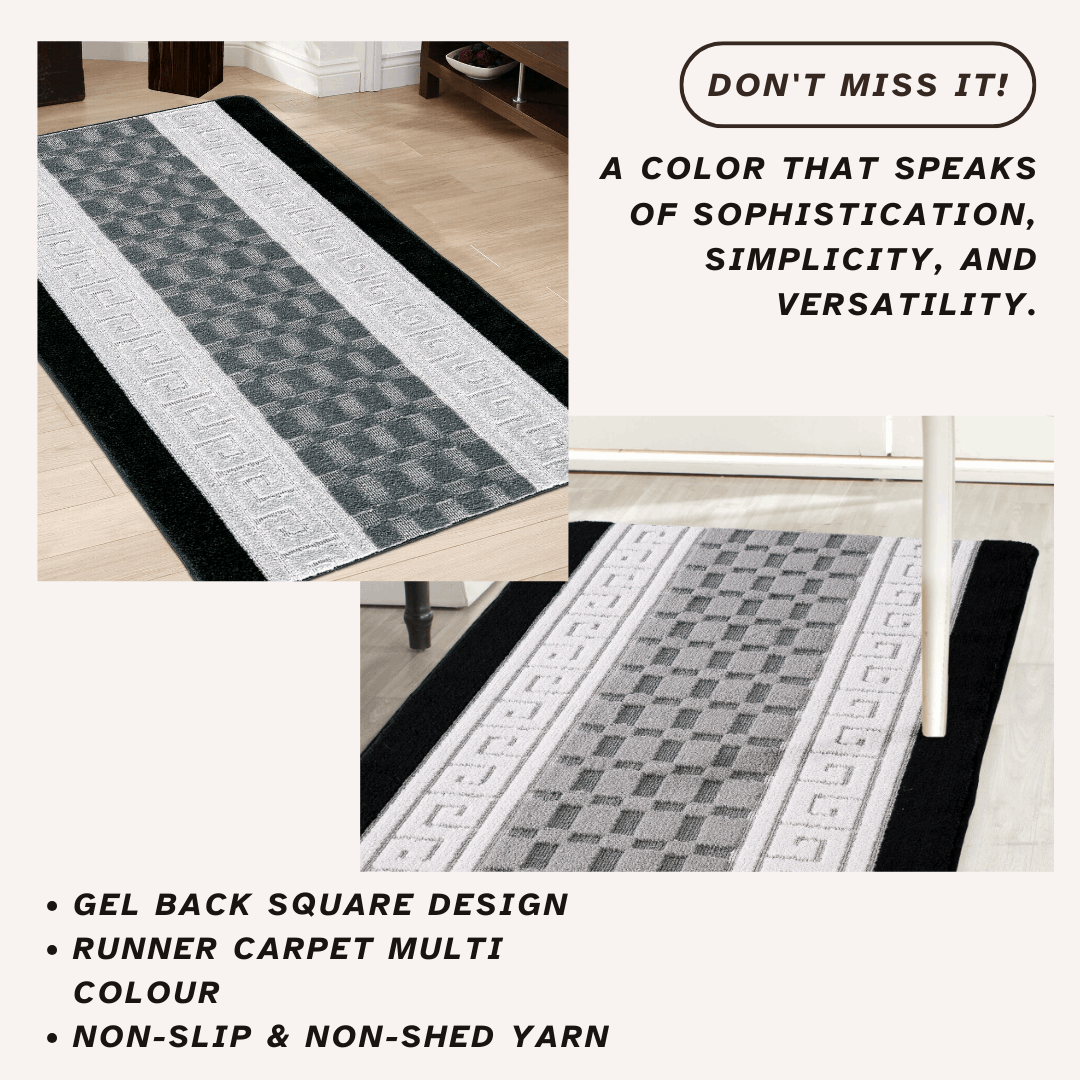 Door mat Mat Rug Non-Slip Gel Back for Kitchen Washable Runner Rugs for Hallways