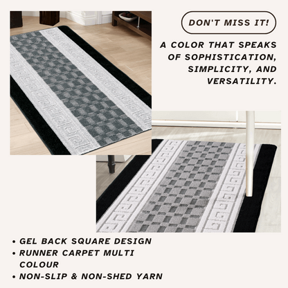 Door mat Mat Rug Non-Slip Gel Back for Kitchen Washable Runner Rugs for Hallways