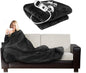Luxurious Electric Heated Blanket With Digital Controller Soft Fleece Sofa Throw