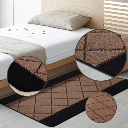 Non-Slip Gel Mat Greek Style Geometric Hallway Rug Runner Kitchen Floor Mat Uk
