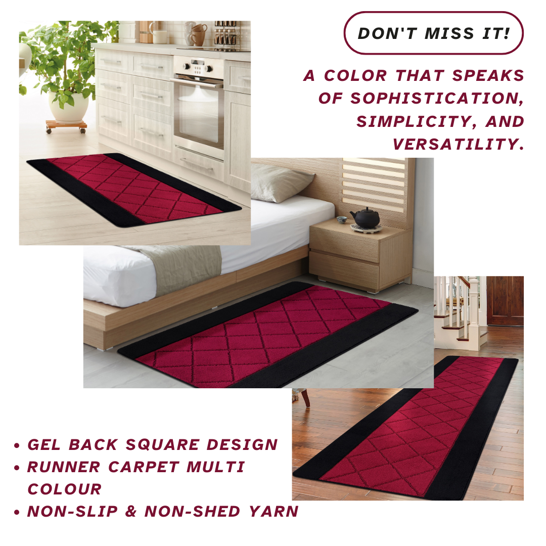 Non-Slip Gel Mat Greek Style Geometric Hallway Rug Runner Kitchen Floor Mat Uk