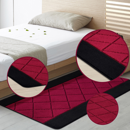 Non-Slip Gel Mat Greek Style Geometric Hallway Rug Runner Kitchen Floor Mat Uk