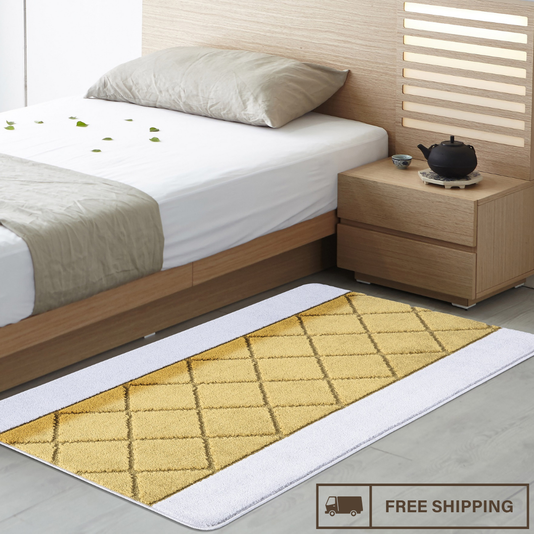 Non-Slip Gel Mat Greek Style Geometric Hallway Rug Runner Kitchen Floor Mat Uk