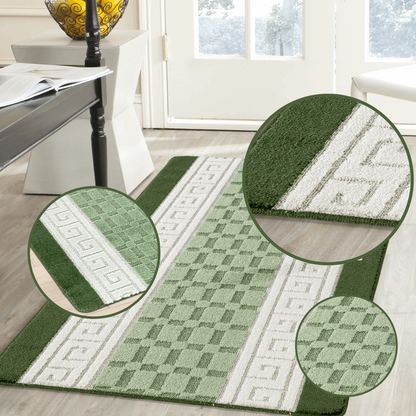 Door mat Mat Rug Non-Slip Gel Back for Kitchen Washable Runner Rugs for Hallways
