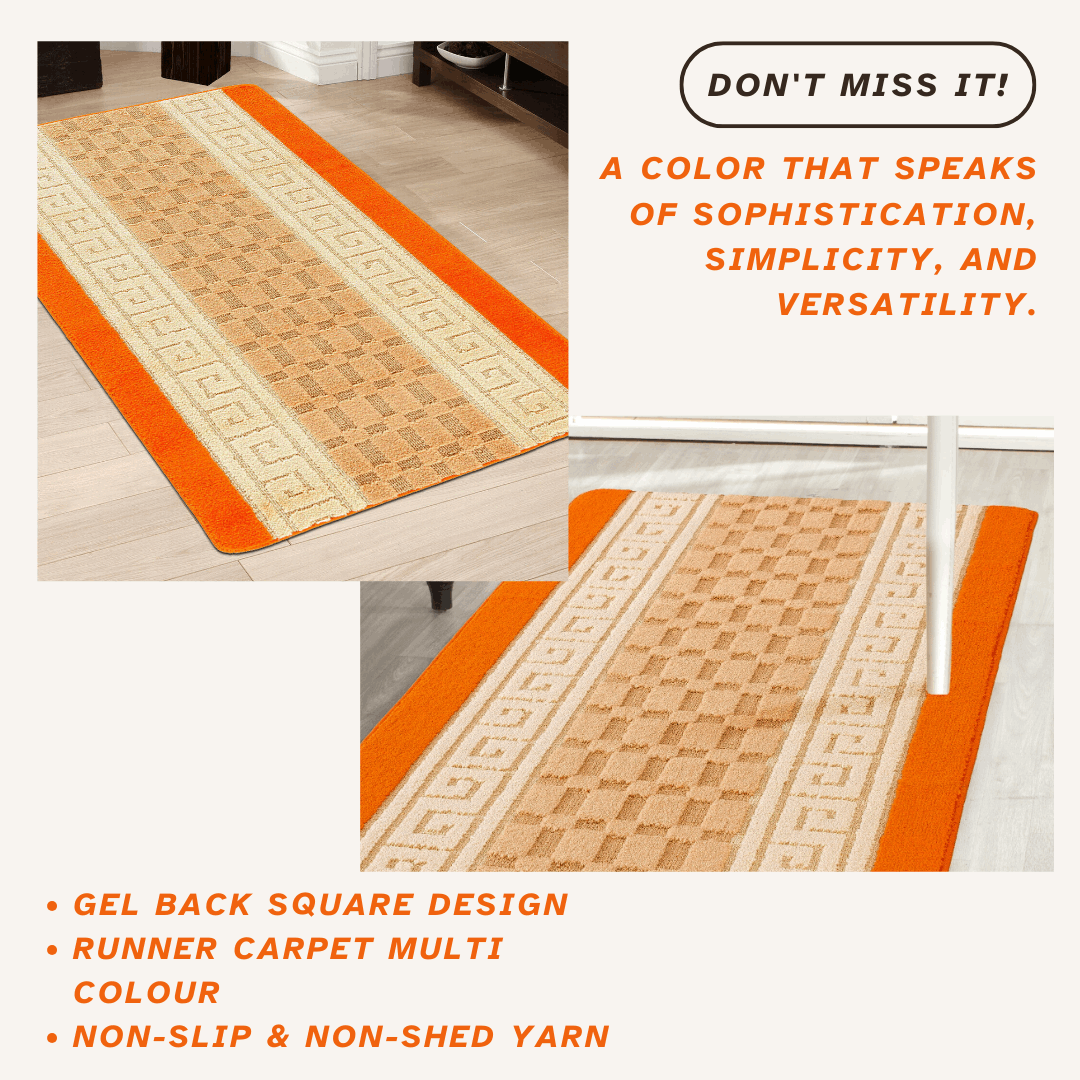Door mat Mat Rug Non-Slip Gel Back for Kitchen Washable Runner Rugs for Hallways