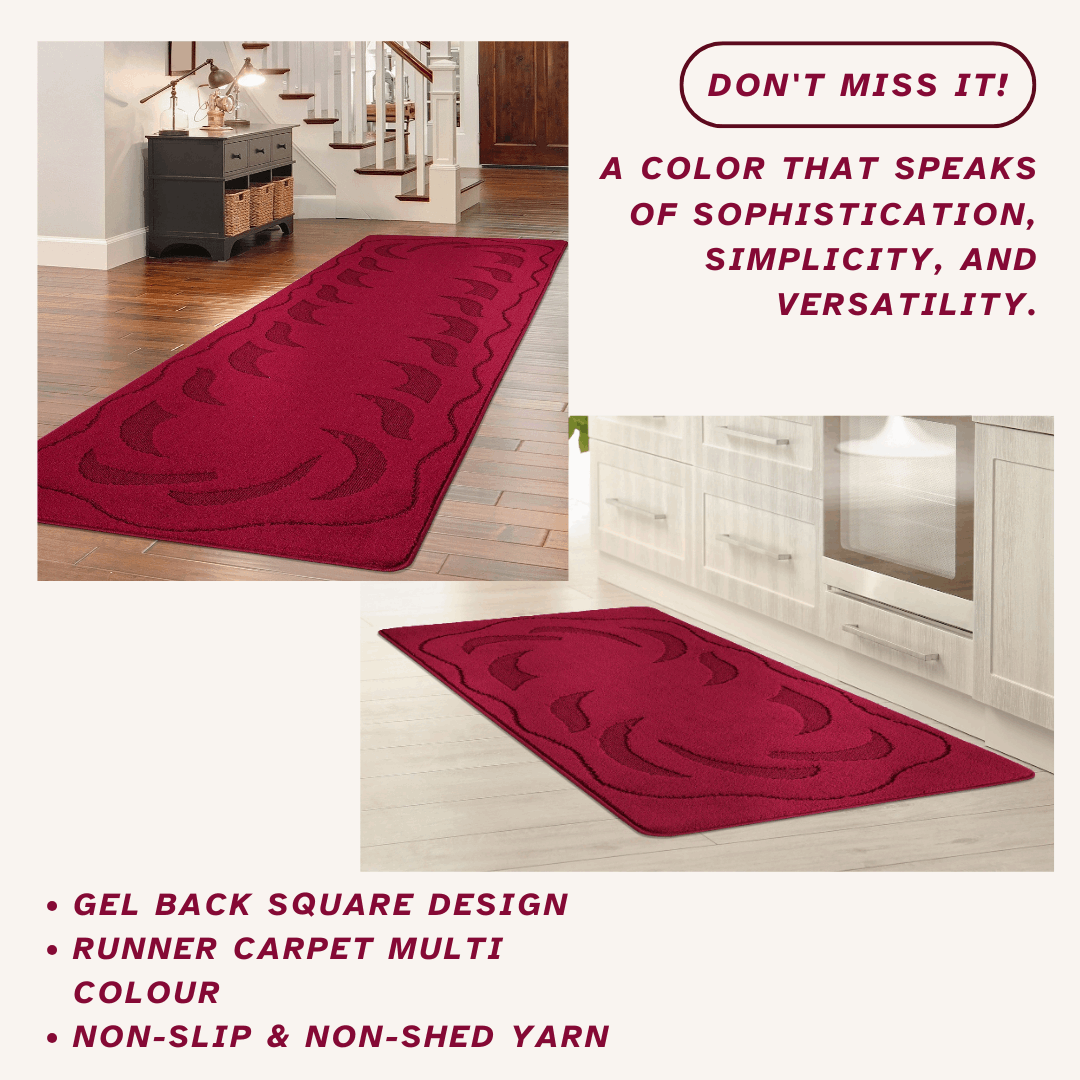 Long Hallway Kitchen Runner Door Mats Bedroom Rugs Carpet Floor Mat UK Non-Slip