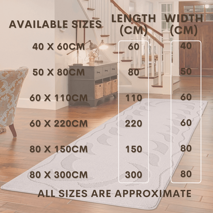 Long Hallway Kitchen Runner Door Mats Bedroom Rugs Carpet Floor Mat UK Non-Slip