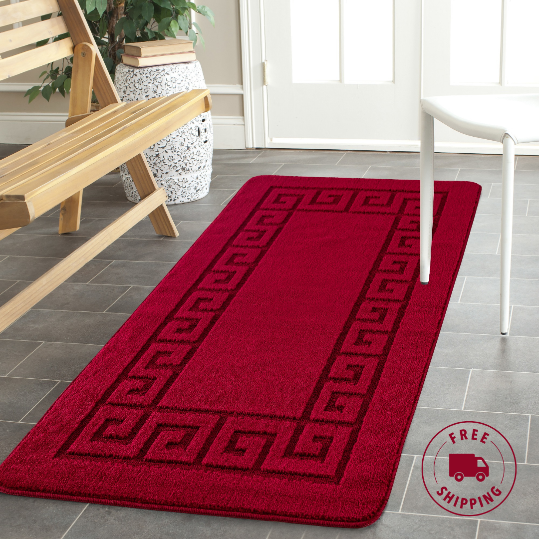 Non Slip Area Rugs Large Small Large Door Mat Long Bedroom Carpet Hallway Runner