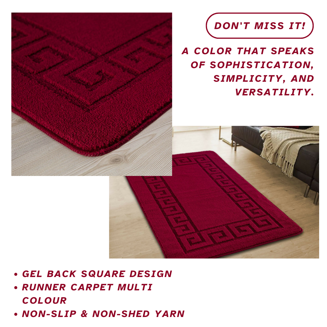 Non Slip Area Rugs Large Small Large Door Mat Long Bedroom Carpet Hallway Runner
