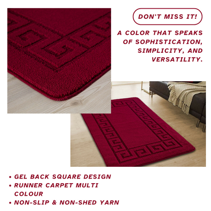 Non Slip Area Rugs Large Small Large Door Mat Long Bedroom Carpet Hallway Runner
