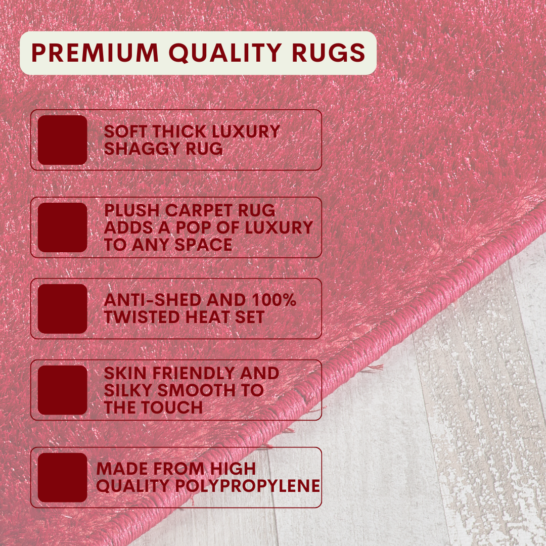 Super Soft Carpet Mat Luxury Shaggy Rugs for lounge Living Room Bedroom Floor UK