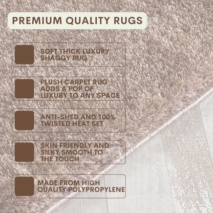 Super Soft Carpet Mat Luxury Shaggy Rugs for lounge Living Room Bedroom Floor UK