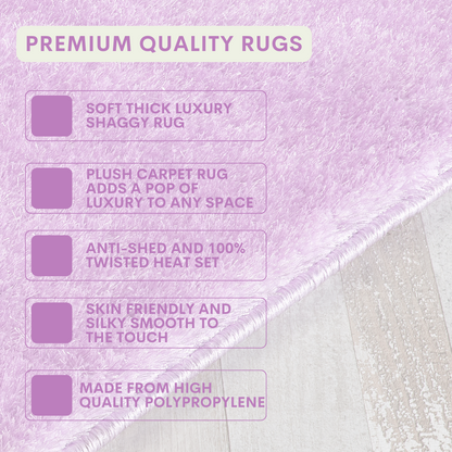 Super Soft Carpet Mat Luxury Shaggy Rugs for lounge Living Room Bedroom Floor UK
