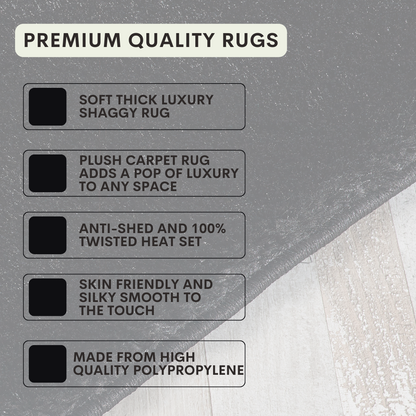 Super Soft Carpet Mat Luxury Shaggy Rugs for lounge Living Room Bedroom Floor UK