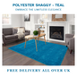Super Soft Carpet Mat Luxury Shaggy Rugs for lounge Living Room Bedroom Floor UK