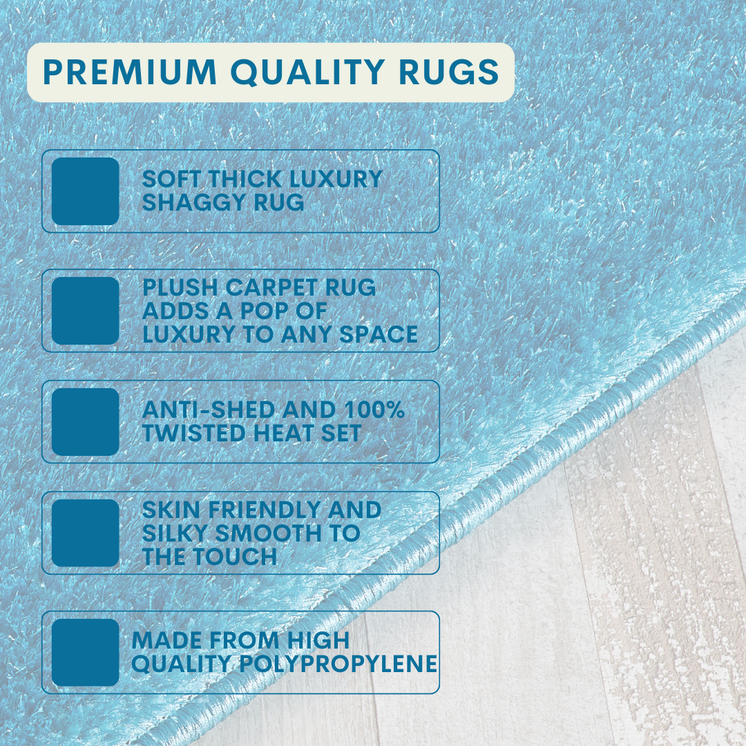 Super Soft Carpet Mat Luxury Shaggy Rugs for lounge Living Room Bedroom Floor UK