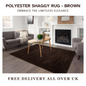 Super Soft Carpet Mat Luxury Shaggy Rugs for lounge Living Room Bedroom Floor UK