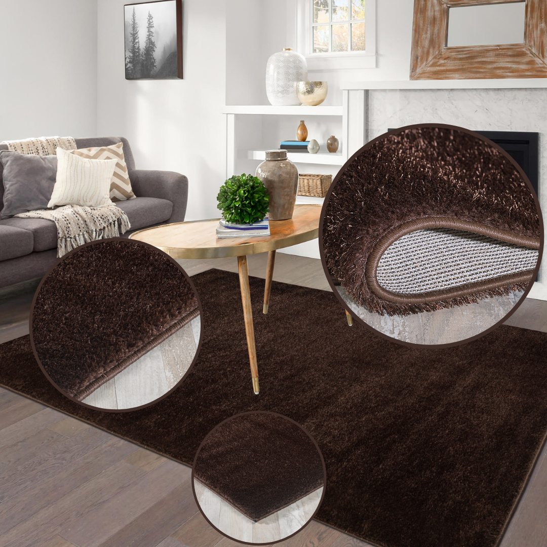 Super Soft Carpet Mat Luxury Shaggy Rugs for lounge Living Room Bedroom Floor UK
