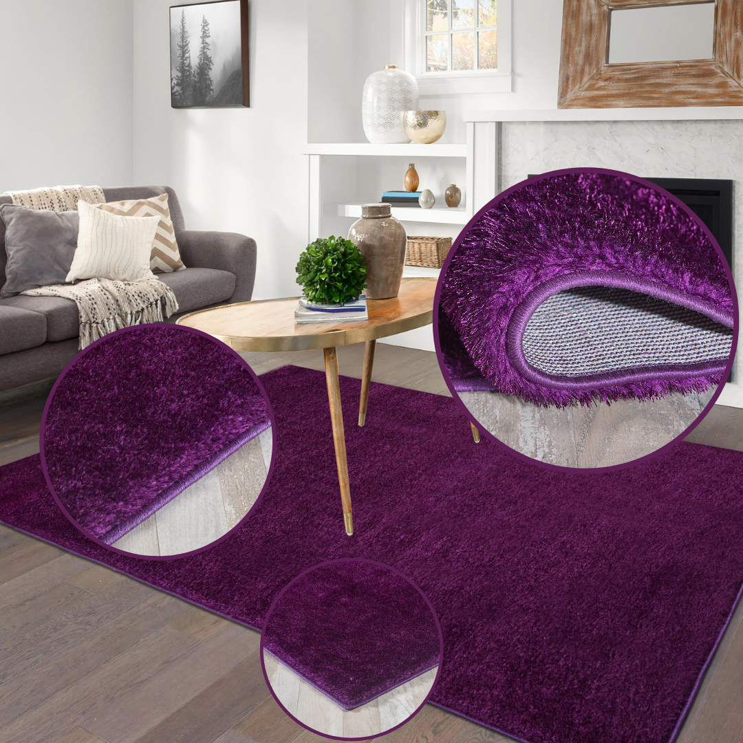 Super Soft Carpet Mat Luxury Shaggy Rugs for lounge Living Room Bedroom Floor UK