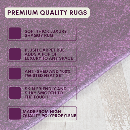 Super Soft Carpet Mat Luxury Shaggy Rugs for lounge Living Room Bedroom Floor UK