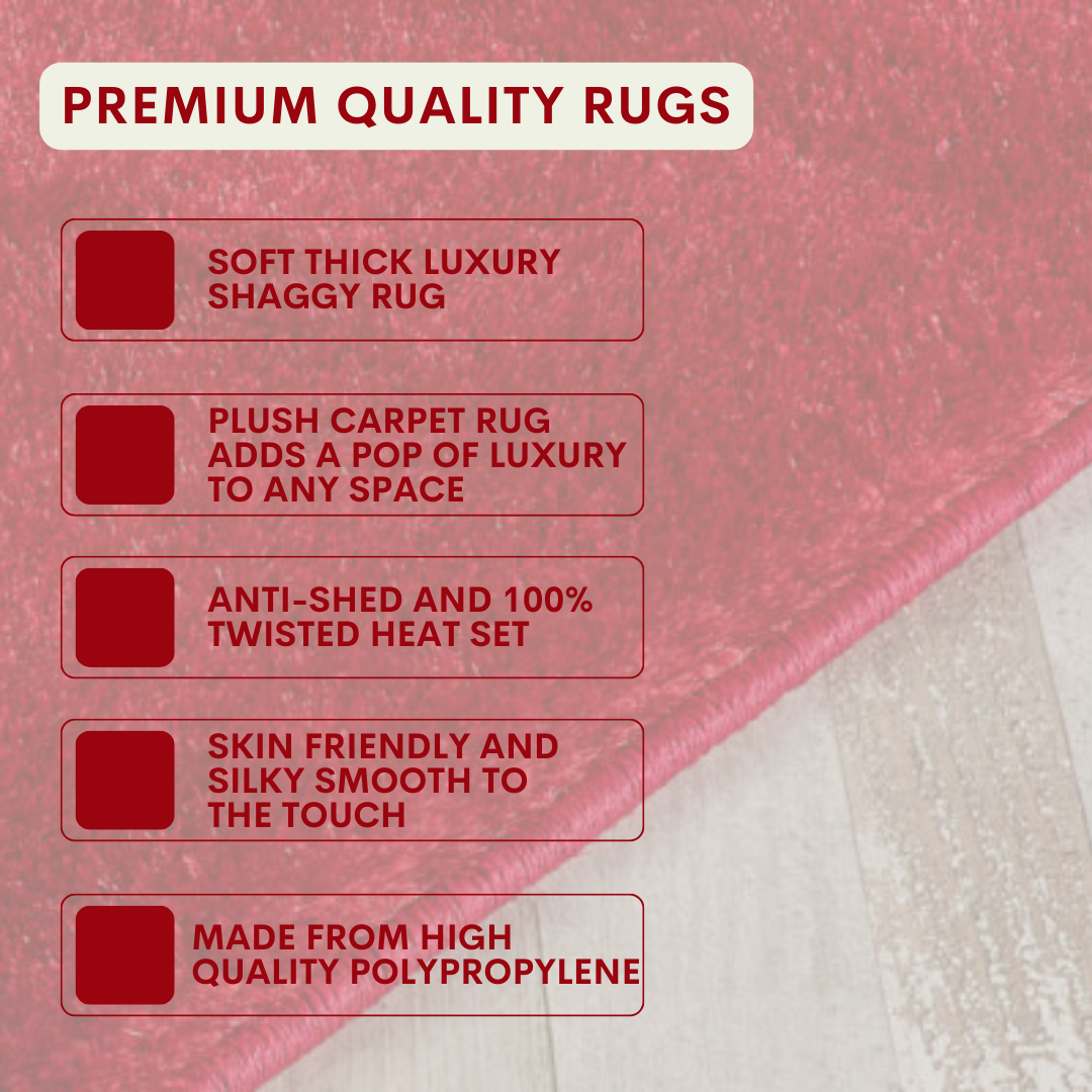 Super Soft Carpet Mat Luxury Shaggy Rugs for lounge Living Room Bedroom Floor UK