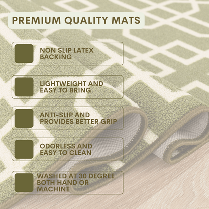 Hallway Geometric Runner Modern Kitchen Rug Non Slip Door Mat Long Floor Mats UK
